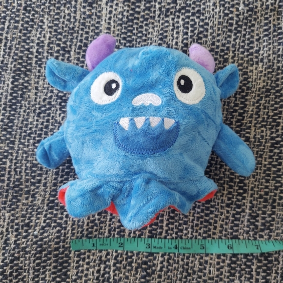 Mood Flip Monster Reversible Plushie Toy, Happy/Mad Moods - Picture 1 of 6